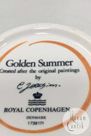 Royal Copenhagen Golden Summer Gravy Bowl with Lid No 171