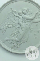 Thorvaldsen Bing and Grondahl Biscuit Plate "Dagen" No 86