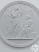 ロイヤルコペンハーゲン ビスキットプレート マンフッド＆オータム 20世紀 (No.118)