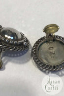 Georg Jensen Sterling Sølv Øreringe No 85. Clips
