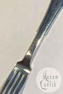 Hans Hansen Arvesølv No. 8 Sterling Sølv Middagsgaffel