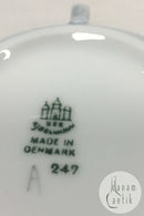 Bing og Grøndahl Løvfald Bouillon Kop med underkop No. 247