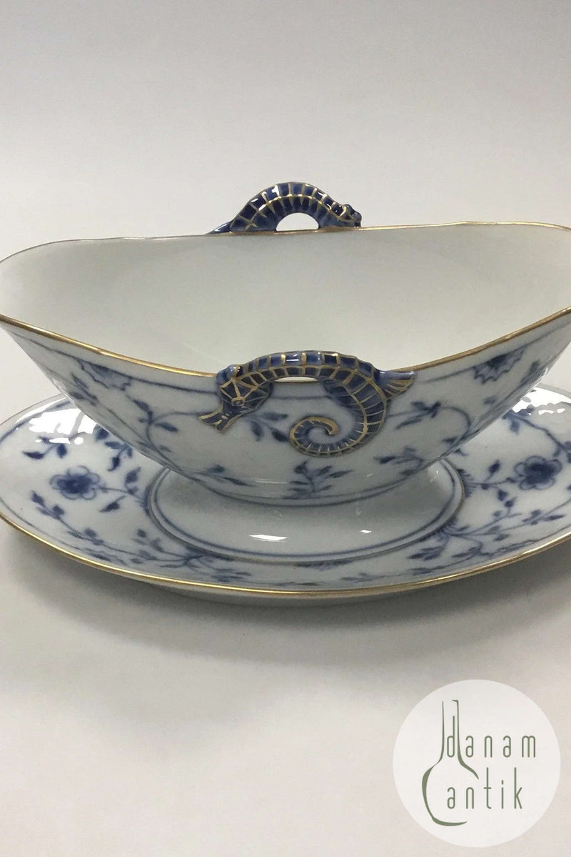 Bing and Grøndahl Sommerfugl med Guld Sovseskål No 8