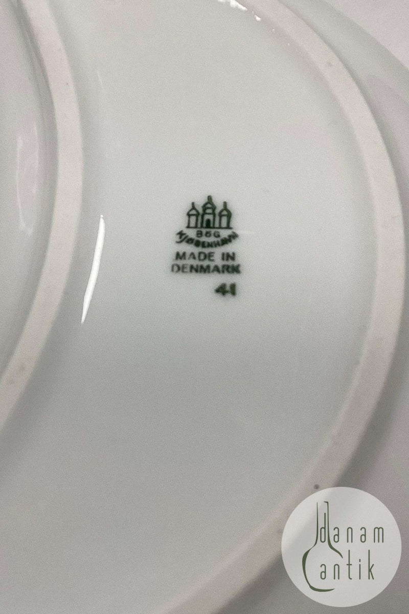 Bing og Grøndahl Offenbach uden guld Halvmåne skål No 41