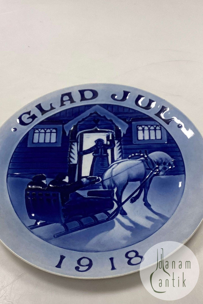 Rørstrand Sverige Juleplatte fra 1918