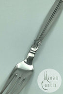 Lotus Silver Luncheon Fork W. &amp; S. Sorensen