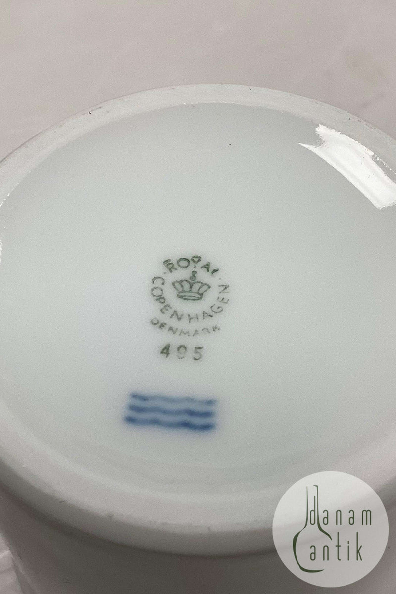 Royal Copenhagen Hvid Domino Krus No. 495