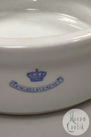 Royal Copenhagen Hvid institution Skål fra Fængselsvæsnet No. 613