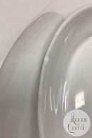 Royal Copenhagen White Josephine Gravy Boat with Underplate No. 563