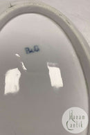 Bing og Grøndahl Art Nouveau Valmue Stel oval skål