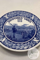 Aluminia Minde Platte Danmarks Værn 1914-1915