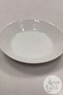 Bing og Grøndahl Elegance, Hvid Lille Rund Kompot Skål No 21A.  Måler 14 cm dia. / 5 33/64"