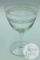 "Ejby" hvidvinsglas fra Holmegaard Glasværk designet af Jacob E. Bang 1937