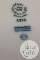 Royal Copenhagen Hvidt Porcelæn Spisetallerken No 6235