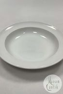 Royal Copenhagen Hvidt Porcelæn Dybtallerken