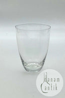 Weißes Kopenhagener See- oder Wasserglas aus der Glashütte Holmegaard