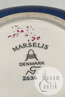 Aluminia Marselis Blå Skål No 2636