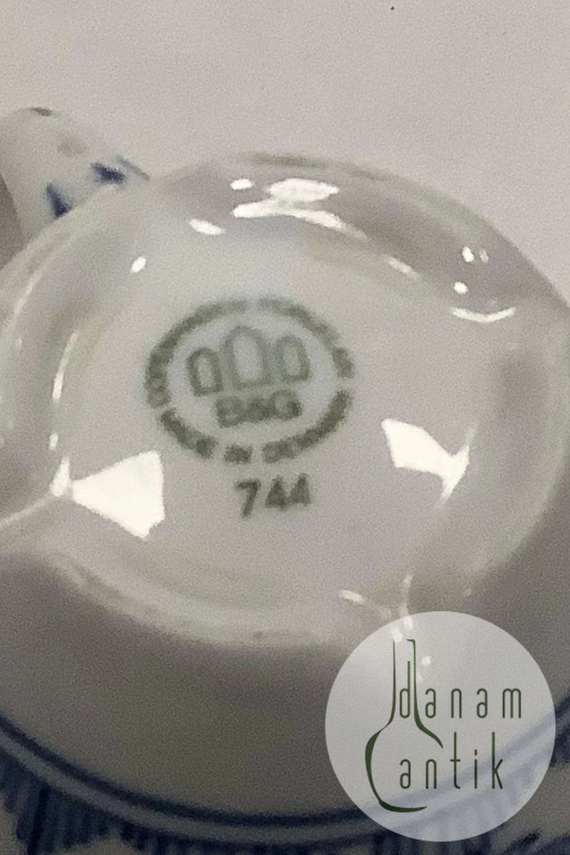 Bing og Grøndahl Blåmalet Hotel Kaffekop No 744