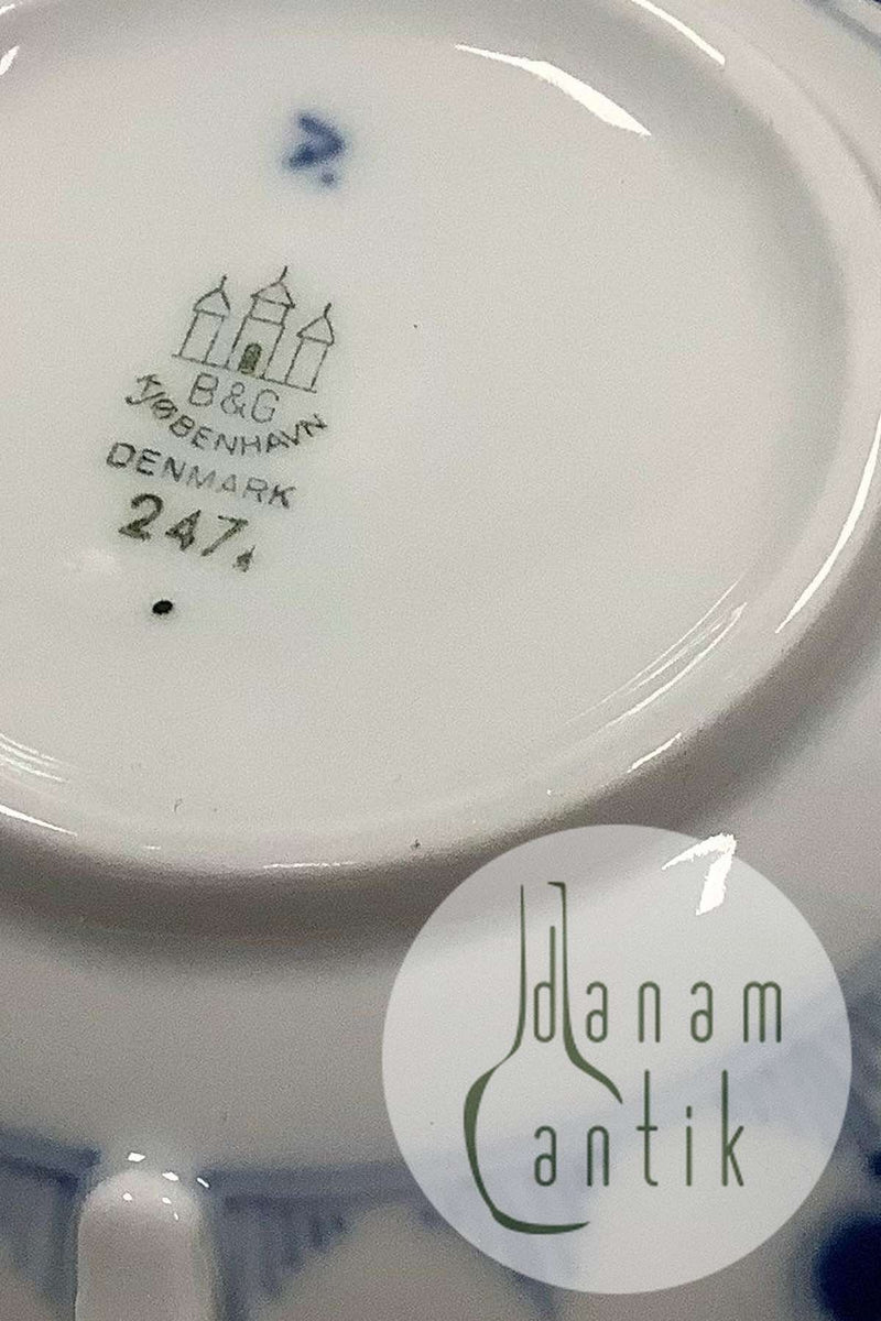 Bing og Grøndahl Musselmalet Bouillonkop uden låg No 247