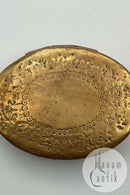 Ovale holländische Schnupftabakdose vom Anfang des 19. Jahrhunderts