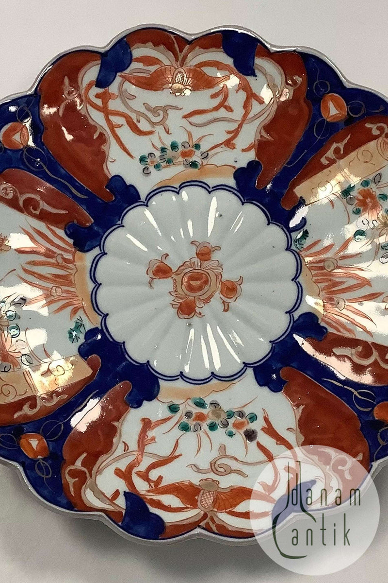 Orientalsk Porcelænsfad