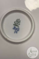 Bing og Grøndahl Jubilæumsstel / Blå Nellike Stort Rundt Fad