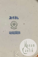 Royal Copenhagen Knud Kyhn Stentøjsfad med fugle No. 21586