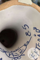 Bjørn Wiinblad Figur fra De fire Årstider, Efterår M22. Signeret i 1985