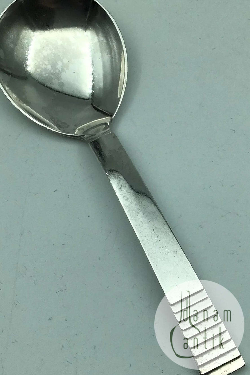 Georg Jensen Sterling Sølv Relief Marmeladeske No. 163