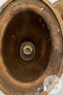 Par lysestager i messing Danmark c. 1950