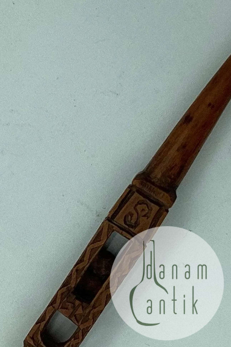 Vindepind skåret i træ fremstillet i 19. årh.