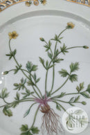 Royal Copenhagen Flora Danica tallerken med gennembrudt kant No 20/3553