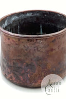 Stor dyb gryde i kobber Danmark 18. århundrede STEMPLET