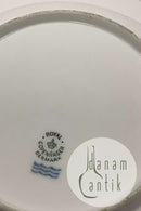 Royal Copenhagen Privately Painted Flora Danica Deep Plate, unfinished