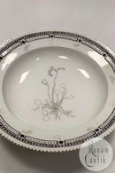 Royal Copenhagen Privat malet Flora Danica Dybtallerken der ikke er lavet færdig