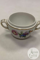 Royal Copenhagen Saksisk Blomst, Let Sukkerskål uden låg No 1680