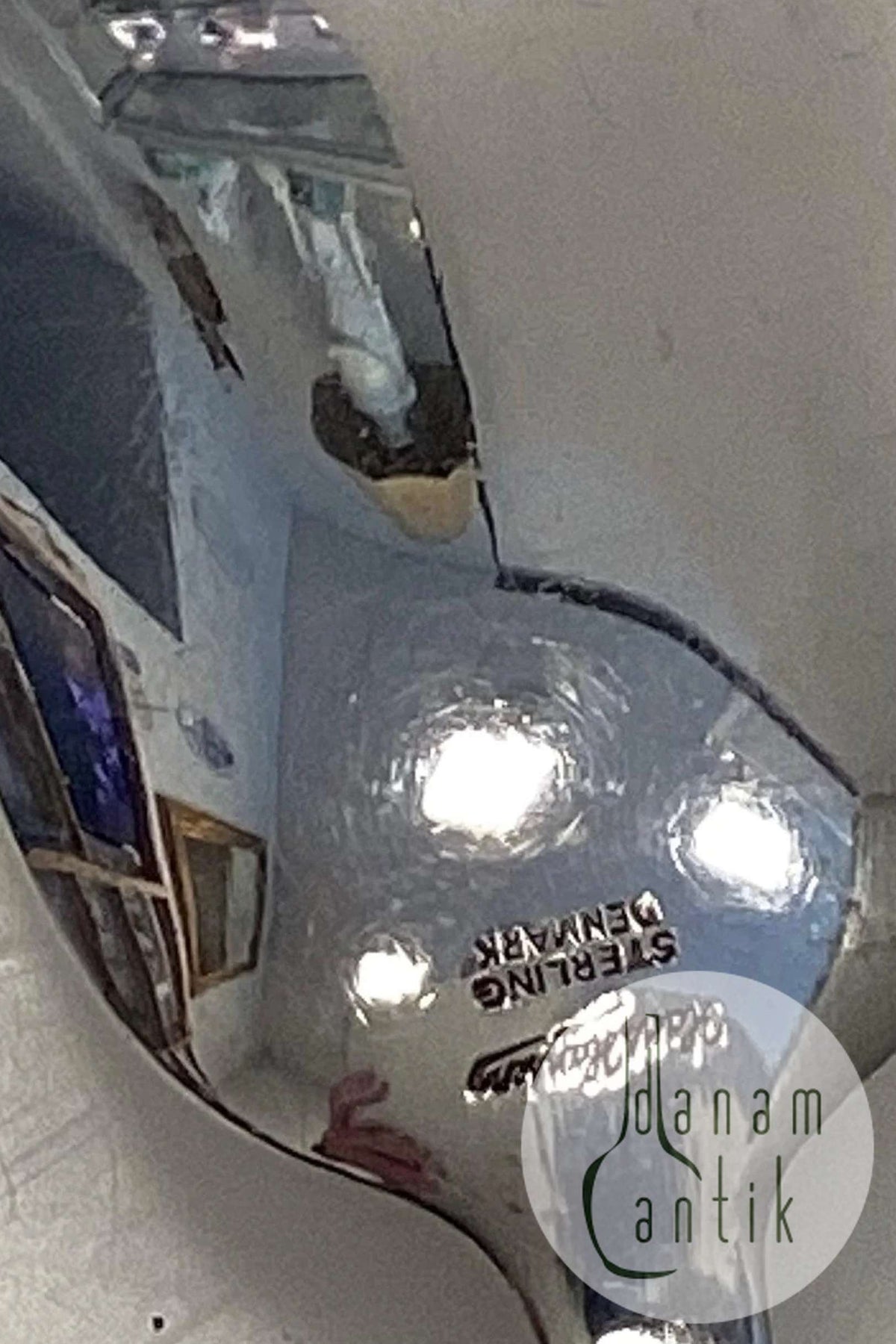 ハンセン No.5 スターリングシルバー スプーン（砂糖用