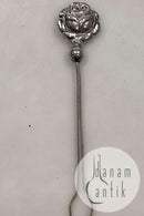 Bernhard Hertz Silver Cigarette holder with rose
