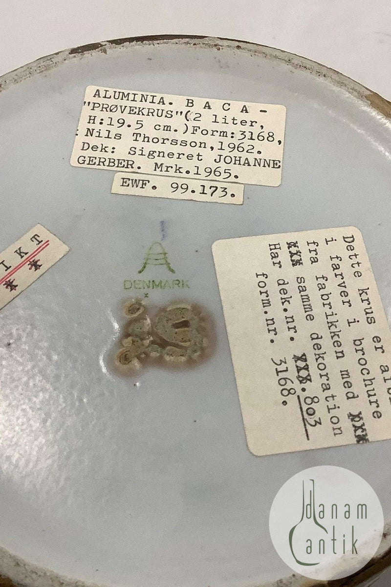 Royal Copenhagen Aluminia Baca Prøvekrus