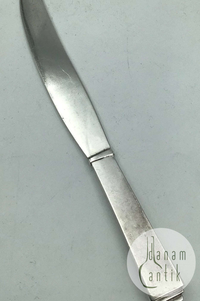 Georg Jensen Sterling Sølv Pyramide Frugtkniv (Helsølv) No. 403