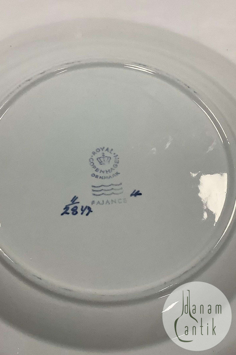 Royal Copenhagen Tranquebar Ny Form Sidetallerken No. 2847