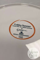 Royal Copenhagen Golden Summer / Gylden Sommer Dinner plate No 626