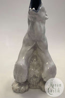 Royal Copenhagen Figur af brølende isbjørn No 502