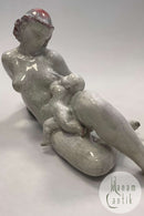 Michael Andersen Stentøjsfigur af Ungdame med Barn