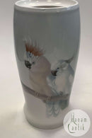 Bing og Grøndahl Art Nouveau Vase med Papegøjer No. 3526/95