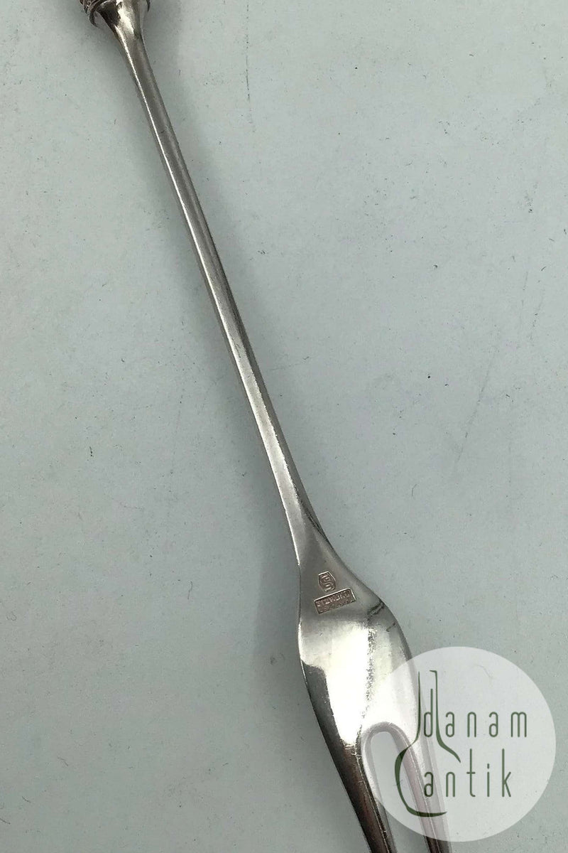 Danish Crown DGS Sterling Silver Fork / Lemon Fork