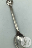 埃瓦尔德-尼尔森银质咖啡勺配红石