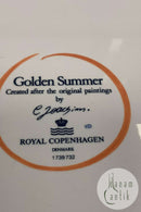 Royal Copenhagen Golden Summer / Gylden Sommer Serving Dish No 732
