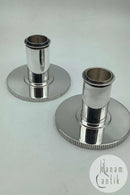 Georg Jensen Sterling Sølv Lysestager af Bernadotte No 711A