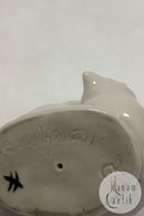 Deer Ceramic Figure of 2 birds Bornholm